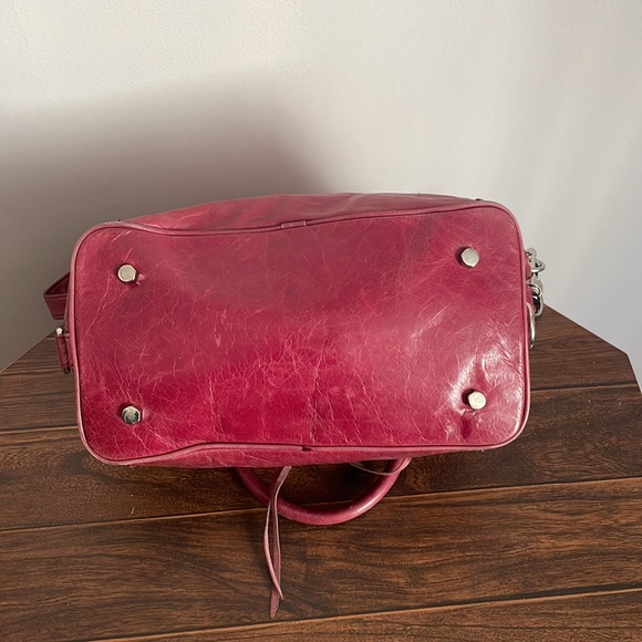 Rebecca Minkoff raspberry satchel - Picture 3 of 4